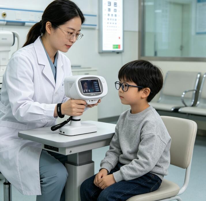 万灵帮桥 SL?100 手持式、、双目同步全自动屈光筛查仪